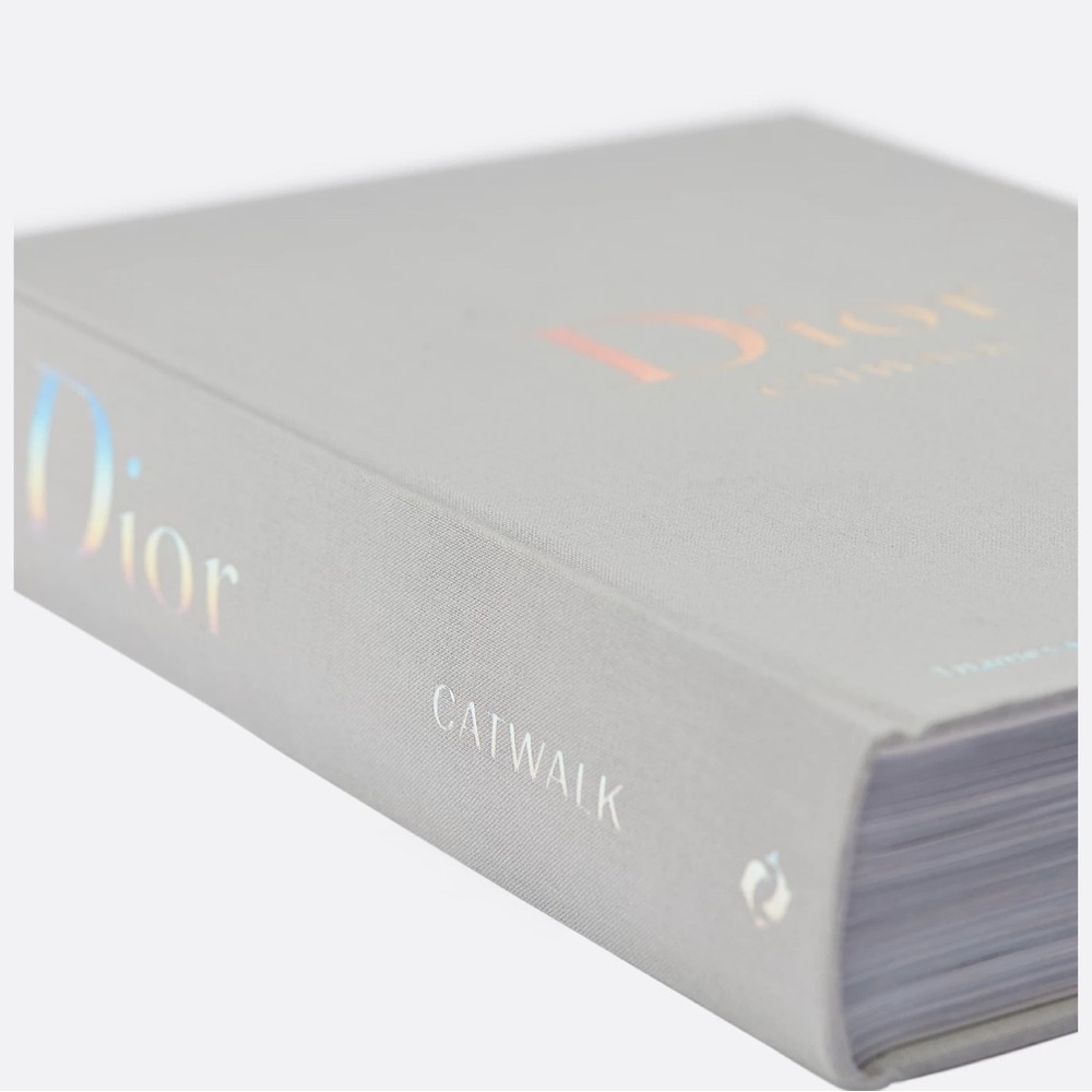Dior Catwalk Gray Hardcover Book
